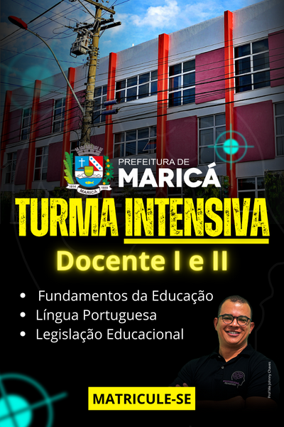 Prefeitura de Maricá Turma Intensiva - Docente I e II